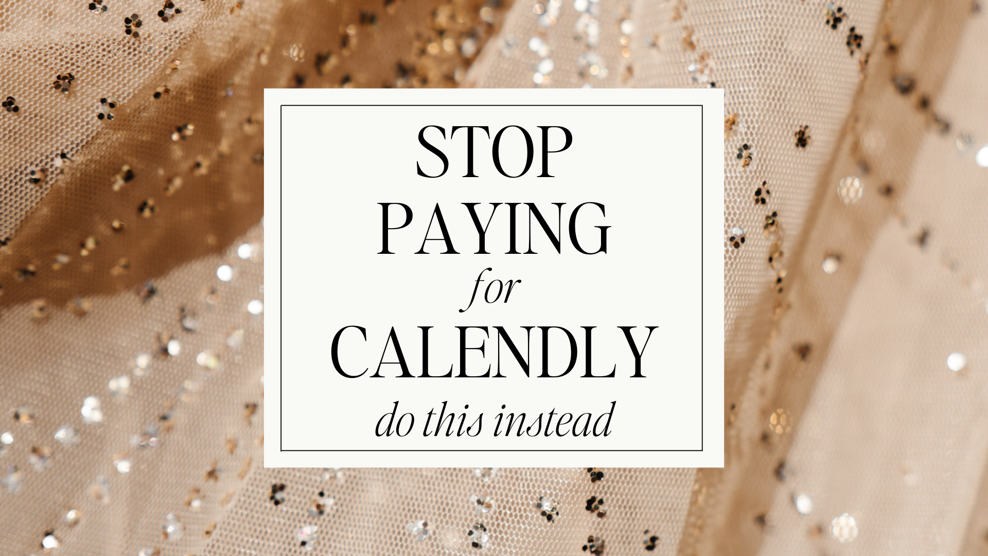 Stop Paying for Calendly - do this instead!